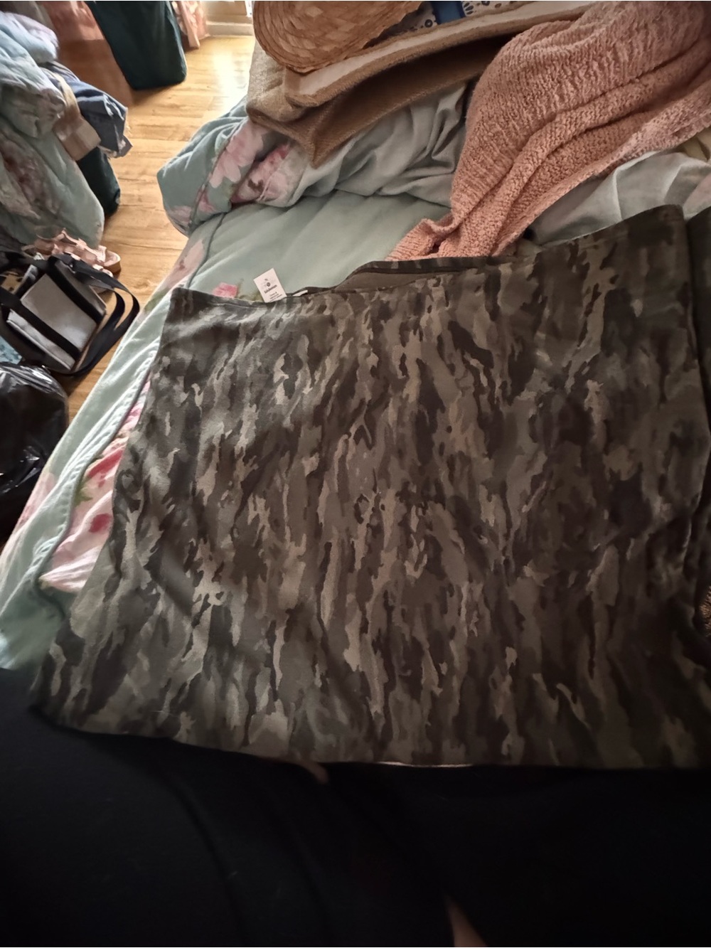 Lululemon Evergreen Camo Pattern Vinyasa Scarf